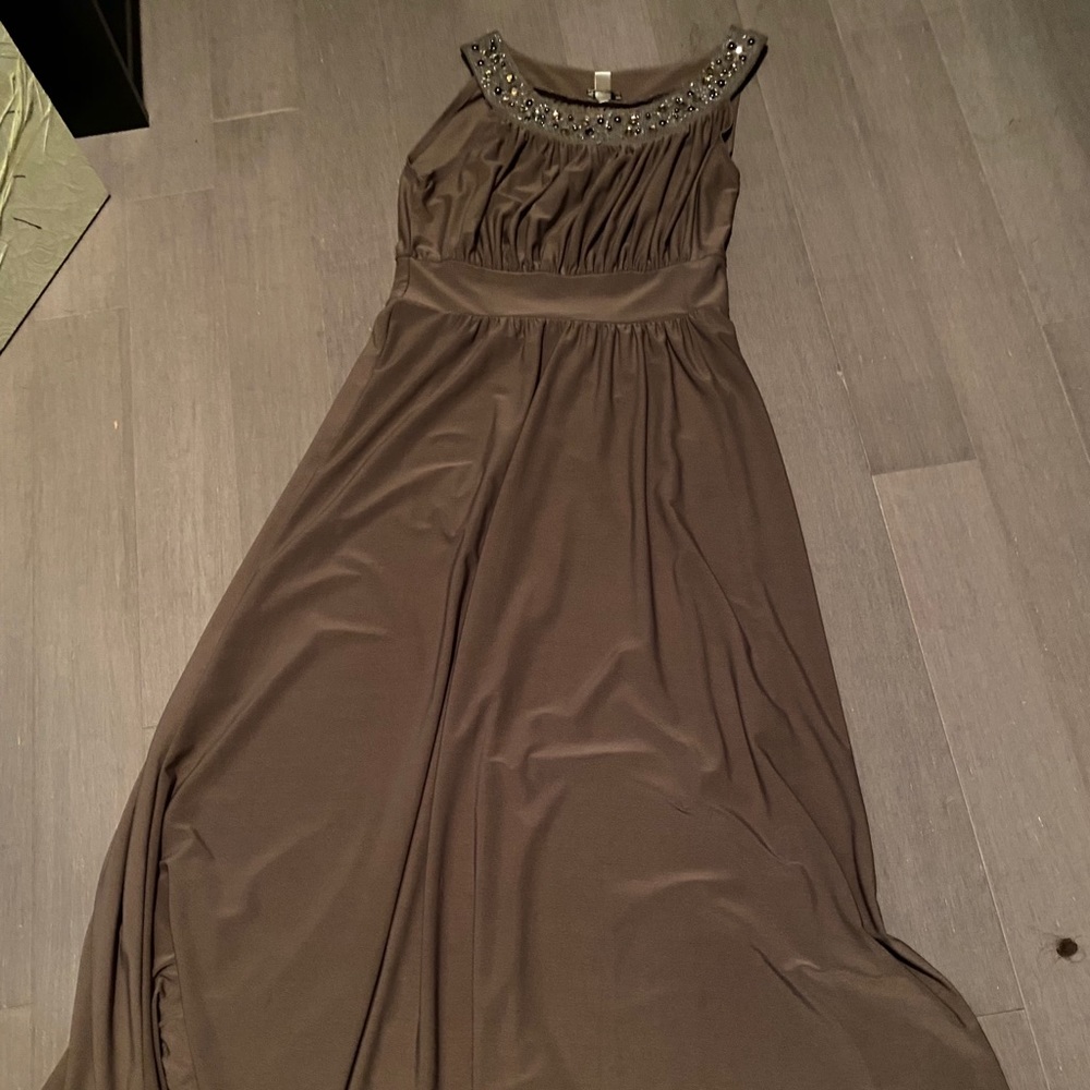 Light Brown Maxi Dress